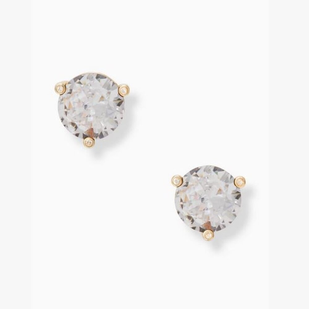 Kate Spade Rise And Shine Clear Crystal Stud Earrings